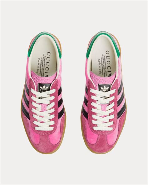 adidas pink gucci gazelle|gucci x gazelle pink velvet.